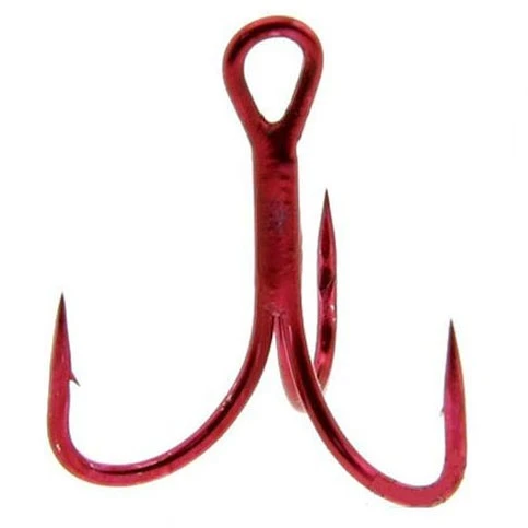Крючок Тройной Owner ST-36RD №2 6 шт Red   ow-ST-36RD(5636)RE-2 — характеристики,  особенности конструкции