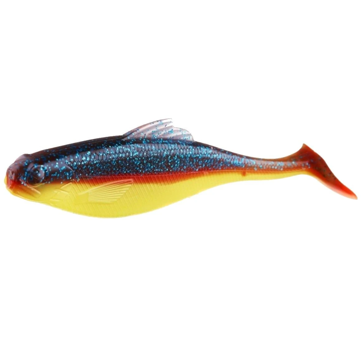 Силиконовая приманка Lucky John Roach Paddle Tail 5.0in 127 мм 4 шт G07 Pro Series  140181-G07 — крупный план
	                                    1
