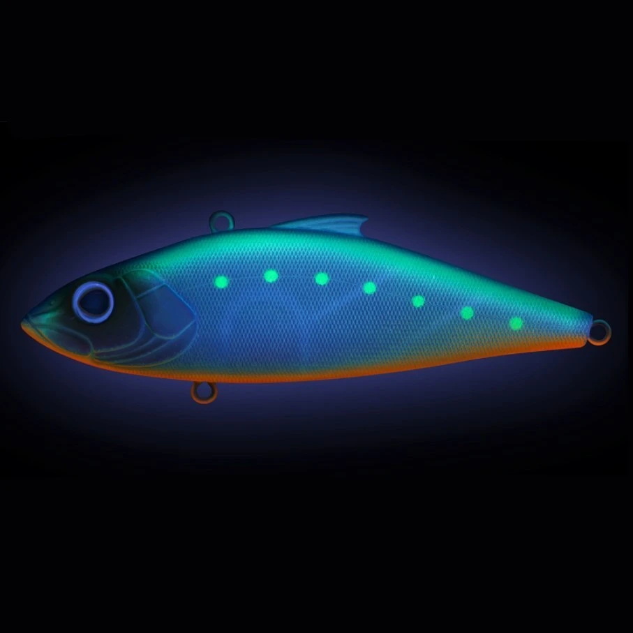 Воблер Strike Pro Euro Vibe Floater 80 S056C Blue Mat Transparent Milk 15 гр   SP-027#S056C — крупный план
	                                    1