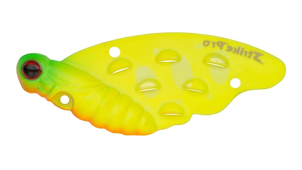 Цикада Strike Pro Farfalla 18 4,3 гр Lemon Mat Tiger   JG-007A#A178S — характеристики,  особенности конструкции