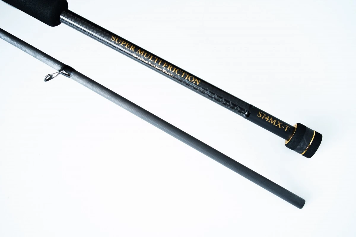 Спиннинг Xesta Black Star Extra Tuned S74MX-T 224 см 1 - 20 гр  Super Multi Friction  XBSET-S74MX-T — крупный план
	                                    5