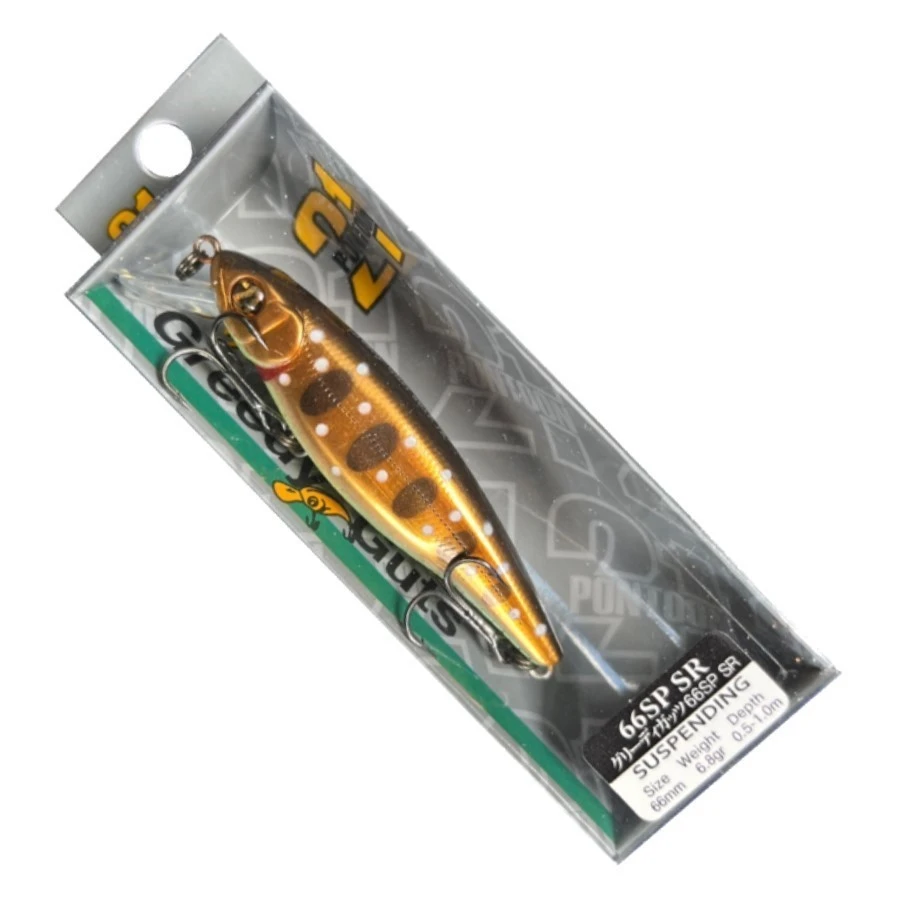 Воблер Pontoon 21 Greedy Guts 66SP-SR 429 CB Iwana 6,8 гр   P21-GGT-66SP-SR-429 — крупный план
	                                    1