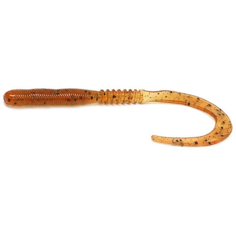 Силиконовая приманка Reins Curly Curly 100 мм 15 шт 568-Fire Sugar   CC-568 — характеристики,  особенности конструкции