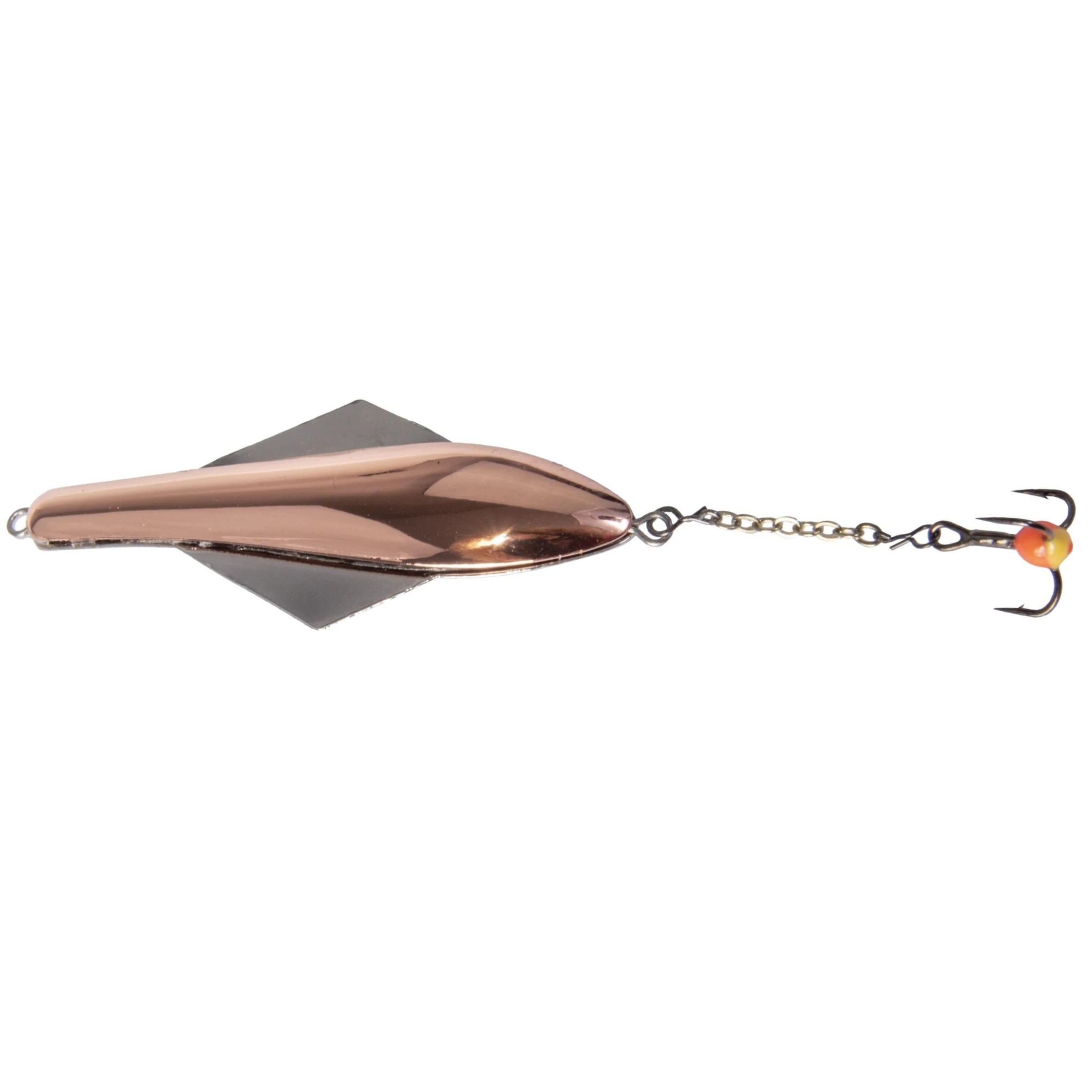 Зимняя Блесна Lucky John Glider 10 гр 60 мм CS С цепочкой и тройником  101-3-CS — характеристики,  особенности конструкции