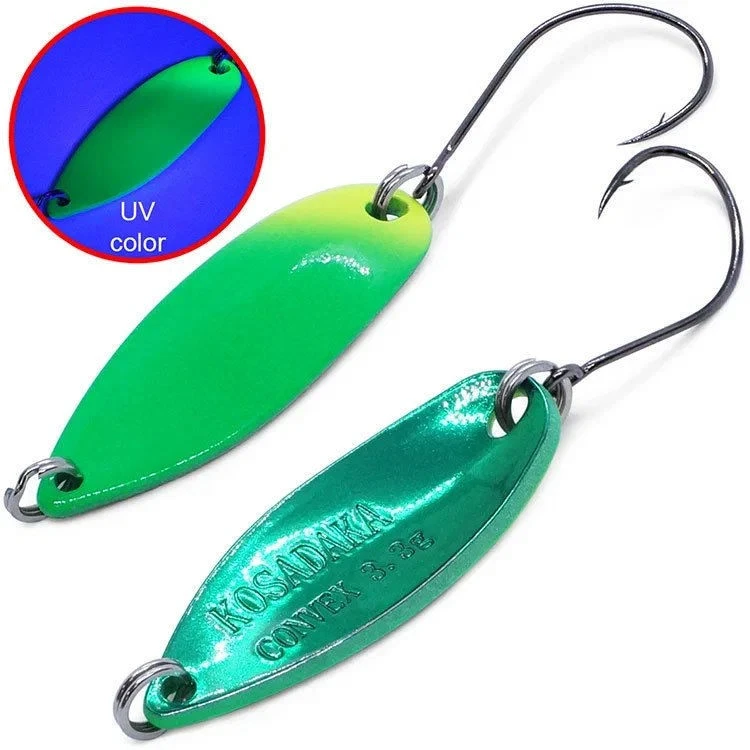 Колеблющаяся Блесна Kosadaka Trout Police Convex 3.3 3,3 гр 32 мм Mc12   Tl-Cnv-Mc12 — характеристики,
	                                    особенности конструкции