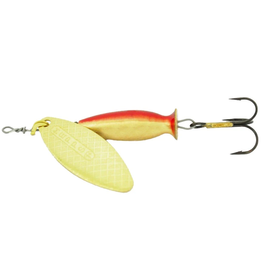 Вращающаяся Блесна Mepps Aglia Long Heavy №1+ 12 гр Gold/Gold   alh-11-o-o — характеристики,  особенности конструкции