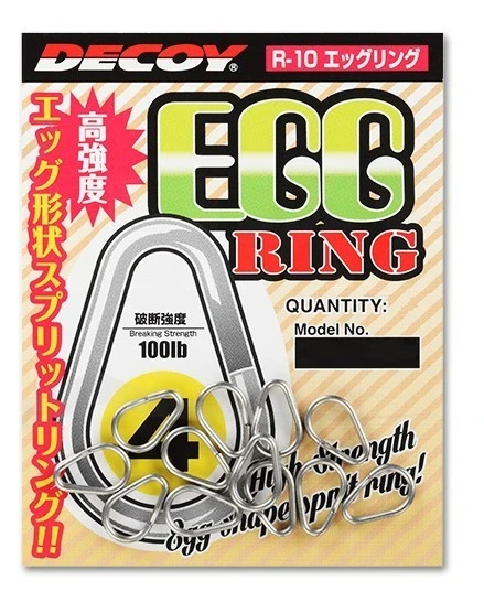 Кольцо Заводное Decoy R-10 Egg Ring  №2 22,7 кг 12 шт — крупный план
	                                    1