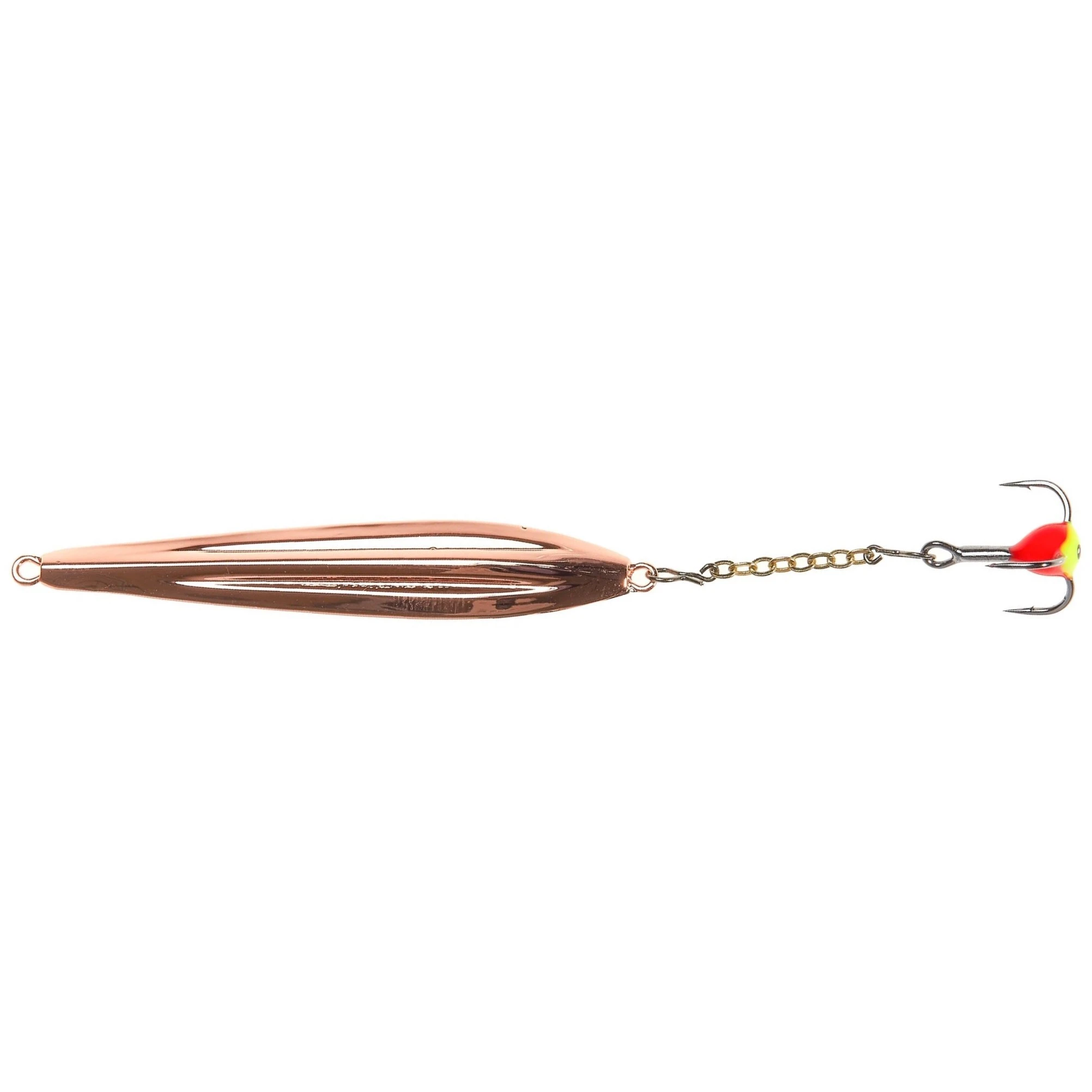 Зимняя Блесна Lucky John Fin Blade 6,5 гр 60 мм C С цепочкой и тройником  LJFB60-C — характеристики,  особенности конструкции