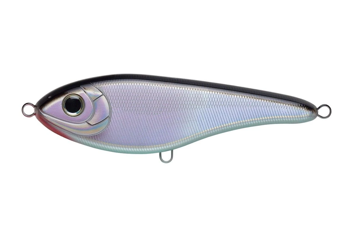 Воблер Strike Pro Buster Jerk Sinking A010-EP Black Back Silver 75 гр   EG-048#A010-EP — характеристики,
	                                    особенности конструкции