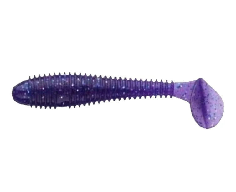 Силиконовая приманка Keitech Swing Impact Fat 5.8 147 мм 4 шт EA#04 Violet — характеристики,
	                                    особенности конструкции