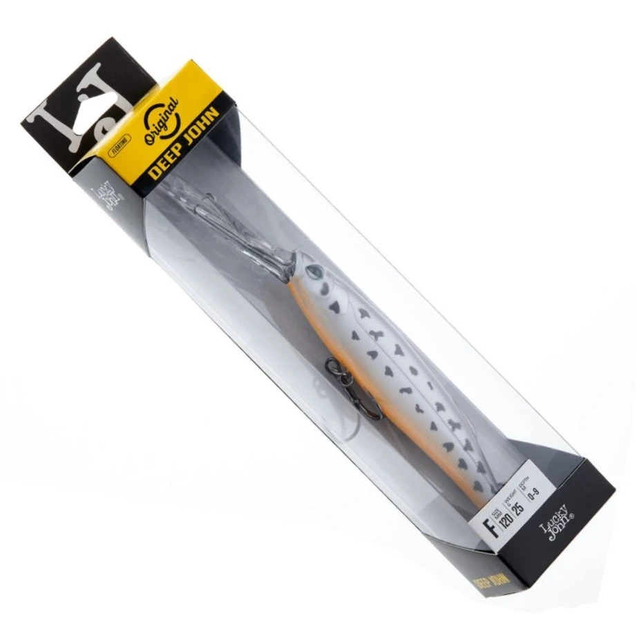 Воблер Lucky John Deep John 120F 004 25 гр Original  LJO0112F-004 — крупный план
	                                    2