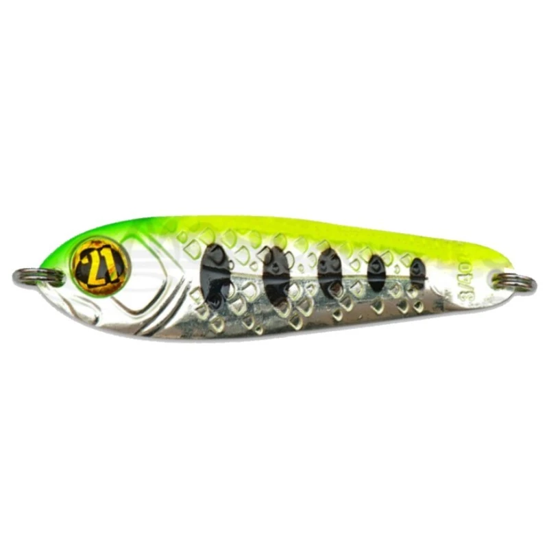Колеблющаяся Блесна Pontoon 21 Paco 3/8oz 10,5 гр 48 мм S70-040 Chartreuse Yamame   P21-SP-PAC11-S70-040 — характеристики,  особенности конструкции