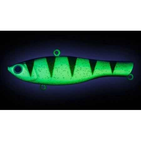 Воблер Strike Pro Beflap 75-24gr A172FL Glowing Blue Lemon 24 гр   EG-259A-24g#A172FL — крупный план
	                                    1