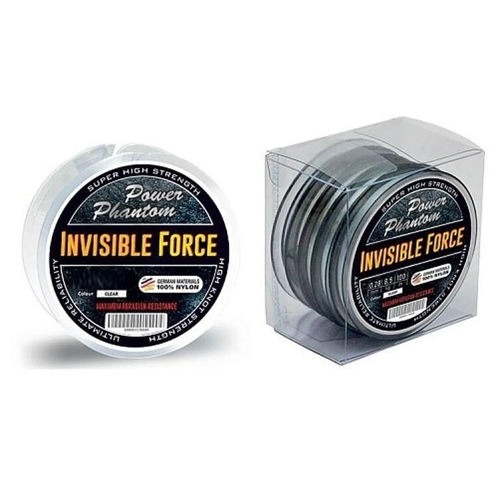 Леска монофильная Power Phantom Invisible Force 100 м 0,14 мм    PPIFC100014 — характеристики,  особенности конструкции