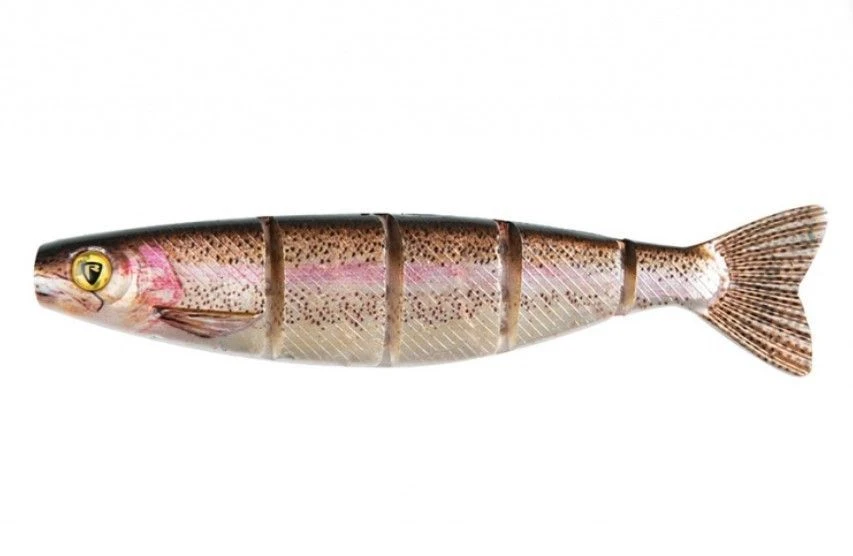 Силиконовая приманка Fox Rage Pro Shad Jointed 7 180 мм 1 шт Super Natural Rainbow Trout   NPS044 — характеристики,
	                                    особенности конструкции