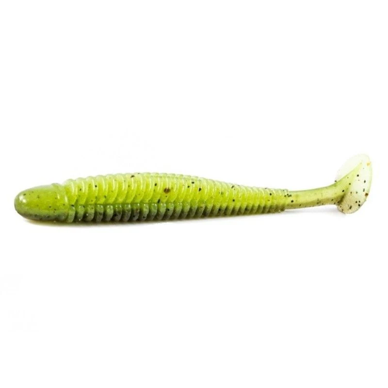Силиконовая приманка Noike Wobble Shad 4 101 мм 6 шт 131-Green Pumpkin/Chart   NKNJ4131 — характеристики,  особенности конструкции