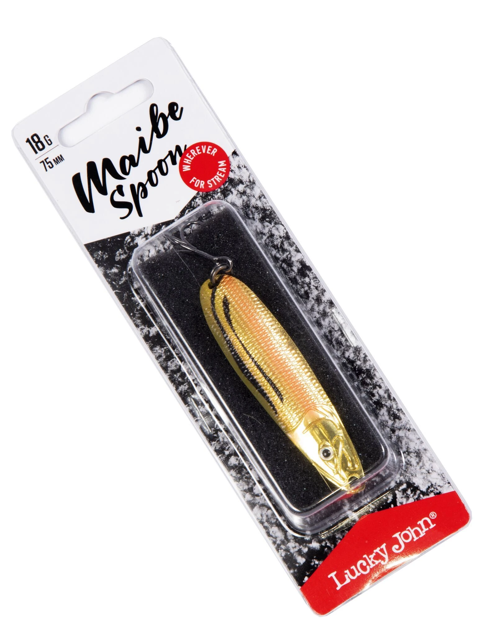 Колеблющаяся Блесна Lucky John Maibe Spoon 18 гр 75 мм 005   LJMAI18-005 — крупный план
	                                    2