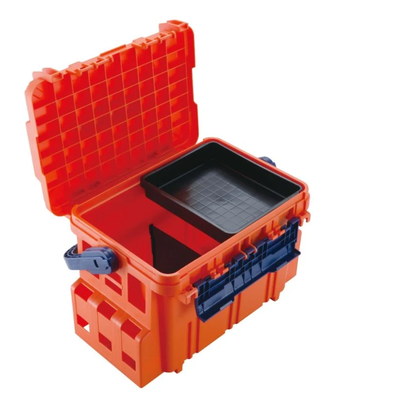 Ящик Meiho Bucket Mouth  BM-5000 44х29,3х29,3 см Orange   BM-5000-O — крупный план
	                                    1