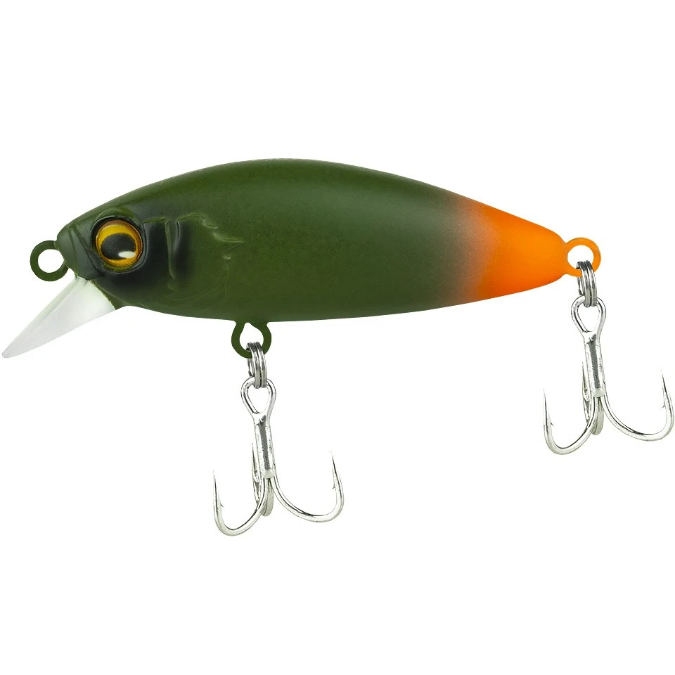 Воблер Jackall Abbey Minnow 38SF Green Pellet Orange 2,4 гр — характеристики,  особенности конструкции