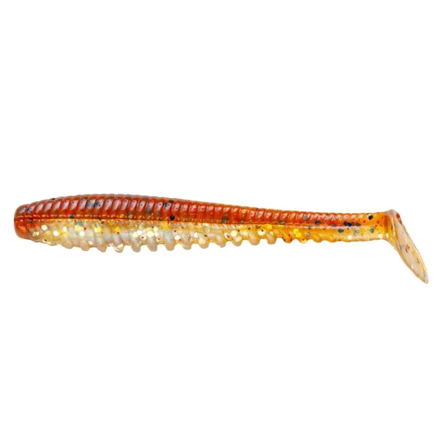 Силиконовая приманка Pontoon 21 Awaruna Dun 4.0 100 мм 5 шт 4225 Homunculures  P21-SB-AWAD-4.0-05-4225 — характеристики,
	                                    особенности конструкции
