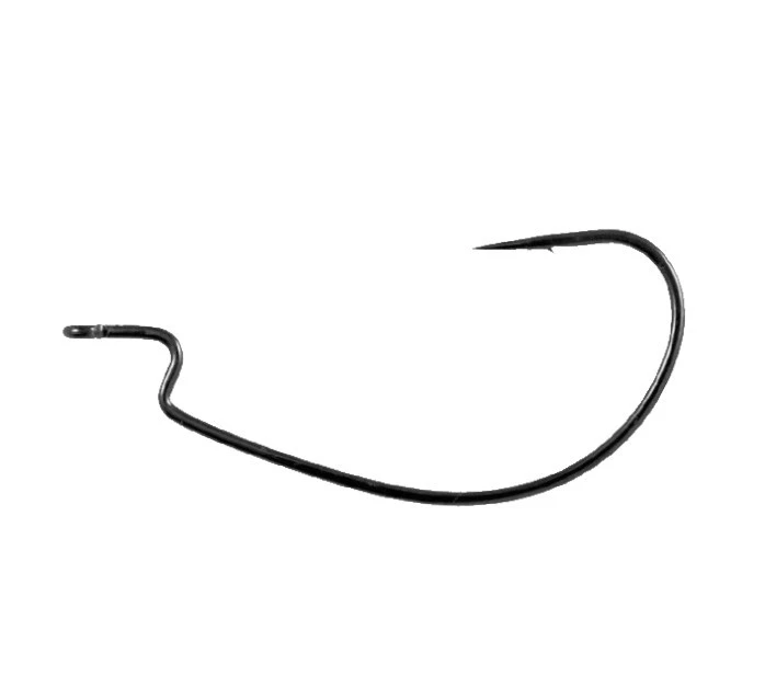 Крючок Офсетный Owner 5109 J-Light №2 6 шт Black Chrome   5109-091-02 — характеристики,  особенности конструкции