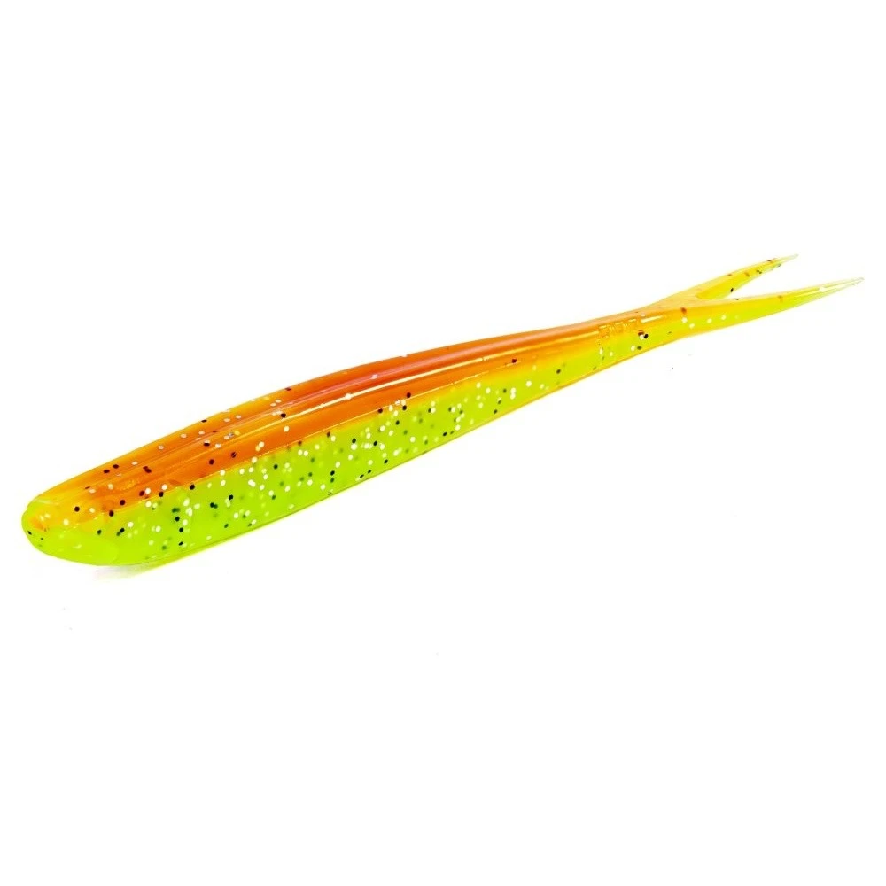 Силиконовая приманка Lucky John Slick Shad-V 5.0in 127 мм 5 шт Z12 3D Series  140423-Z12 — характеристики,  особенности конструкции