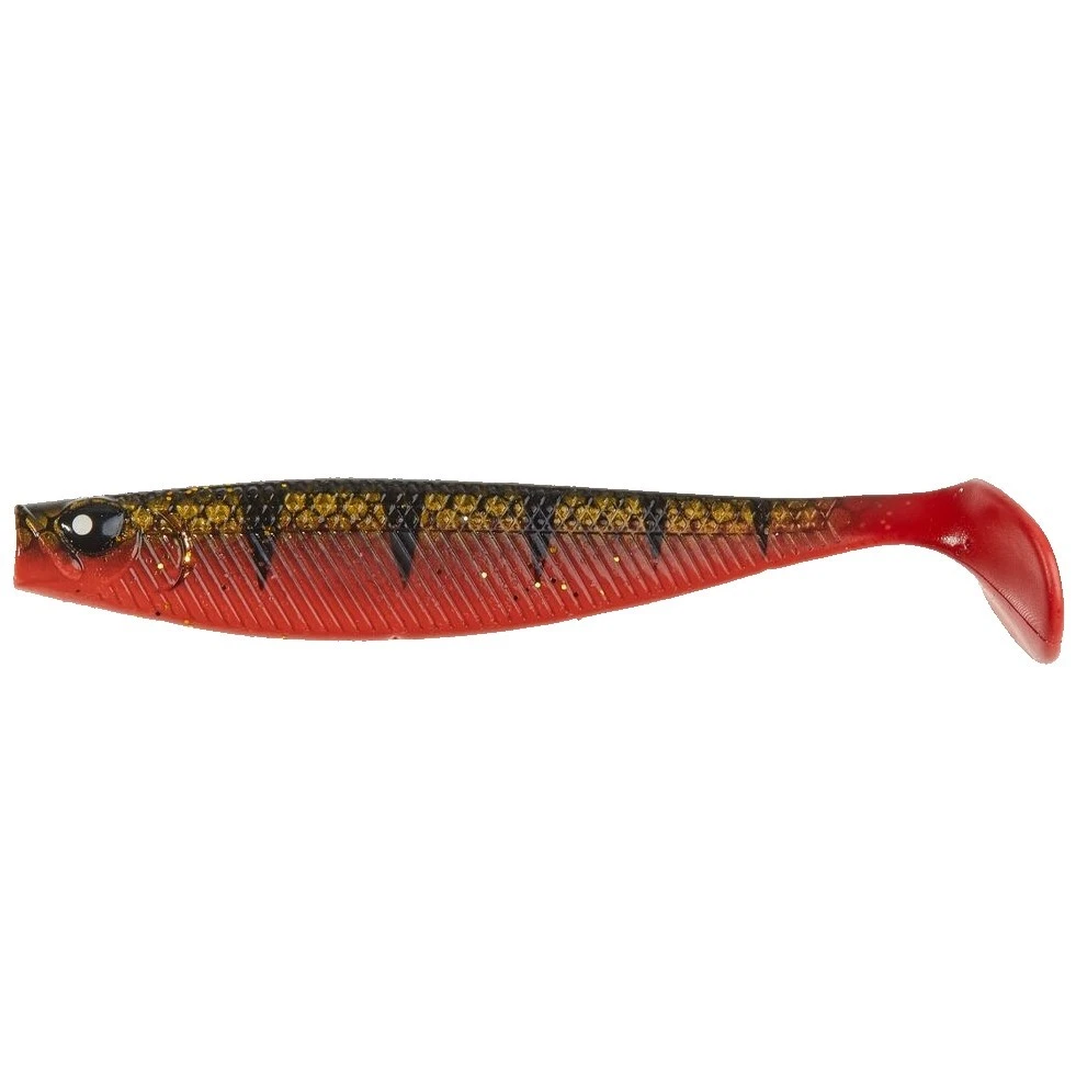 Силиконовая приманка Lucky John Red Tail Shad 5.0in 125 мм 3 шт PG22 3D Series  140427-PG22 — характеристики,  особенности конструкции
