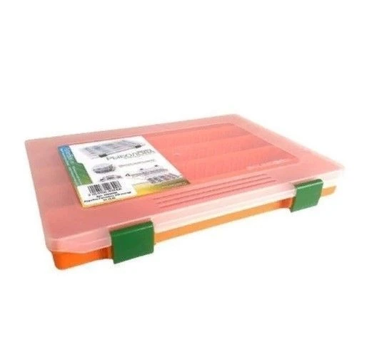 Коробка Fisherbox 250sh  Slim 25,5х18,8х2,9 см Orange   25.19.02 or — характеристики,  особенности конструкции