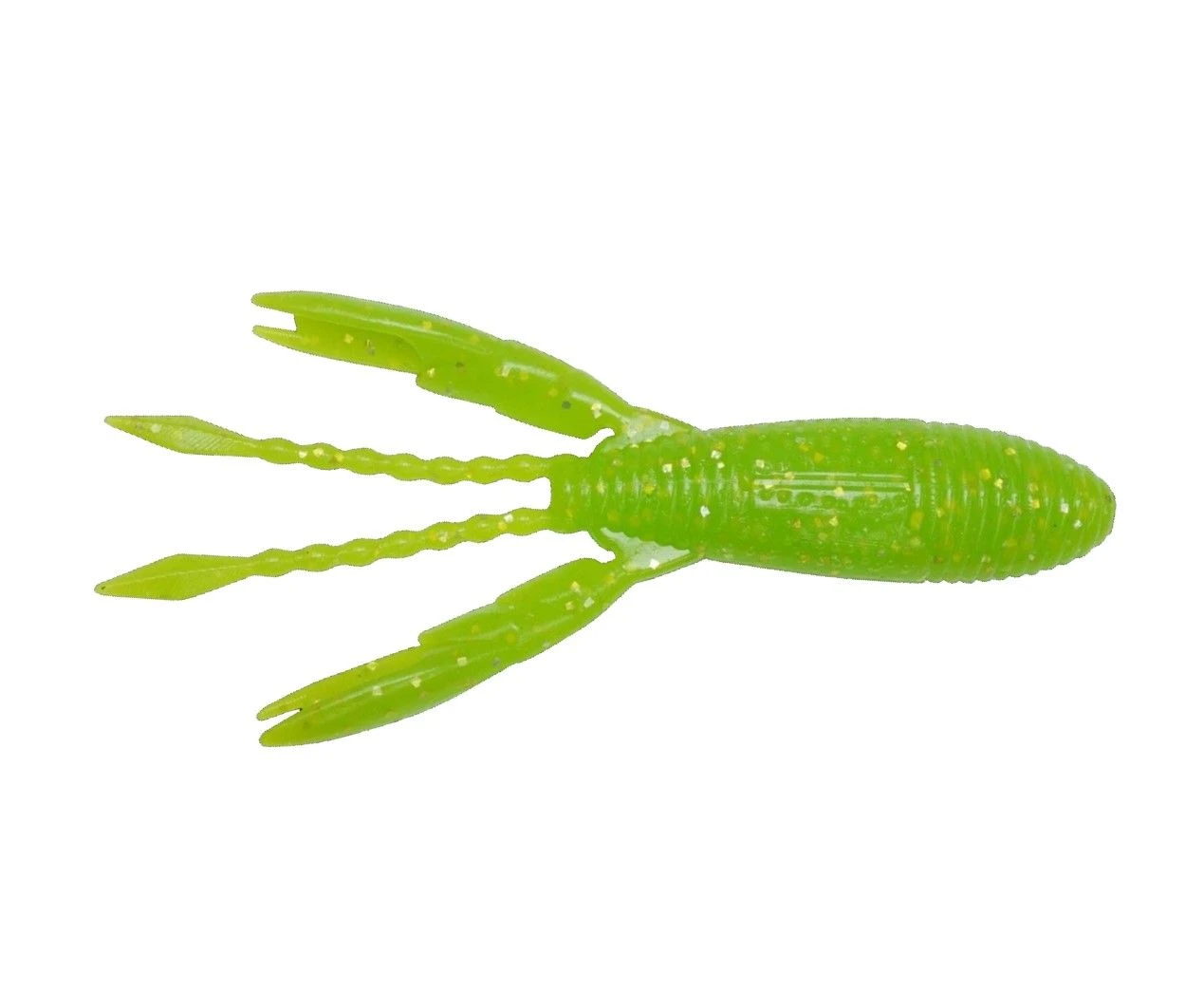 Силиконовая приманка Gan Craft Bomb Slide 4 101 мм 5 шт 004-Lime Chart   GCBS4004 — характеристики,  особенности конструкции