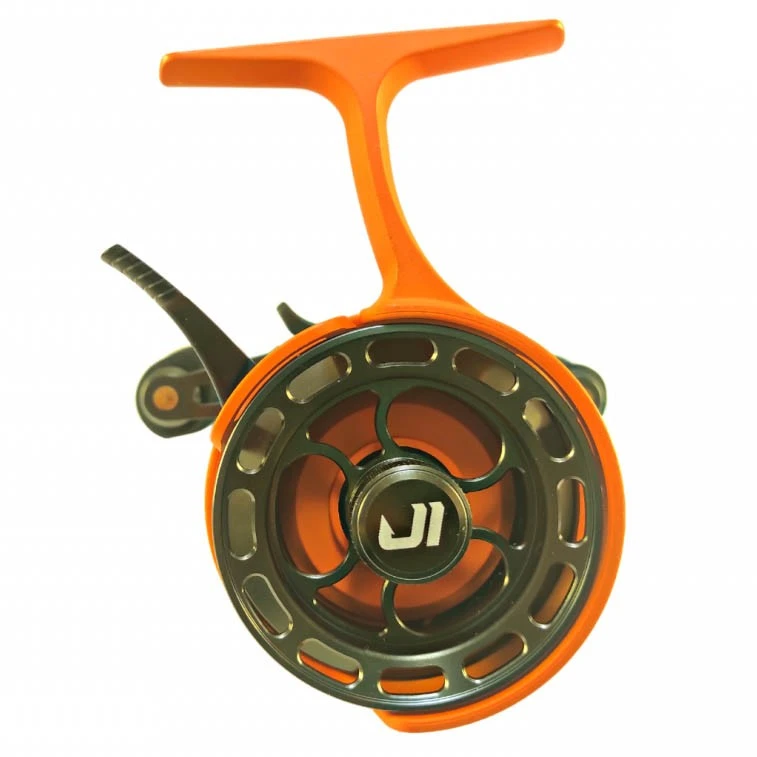 Катушка Jig It Team Dubna Chilly Sun  Правая   JIR-CS-R — крупный план
	                                    1