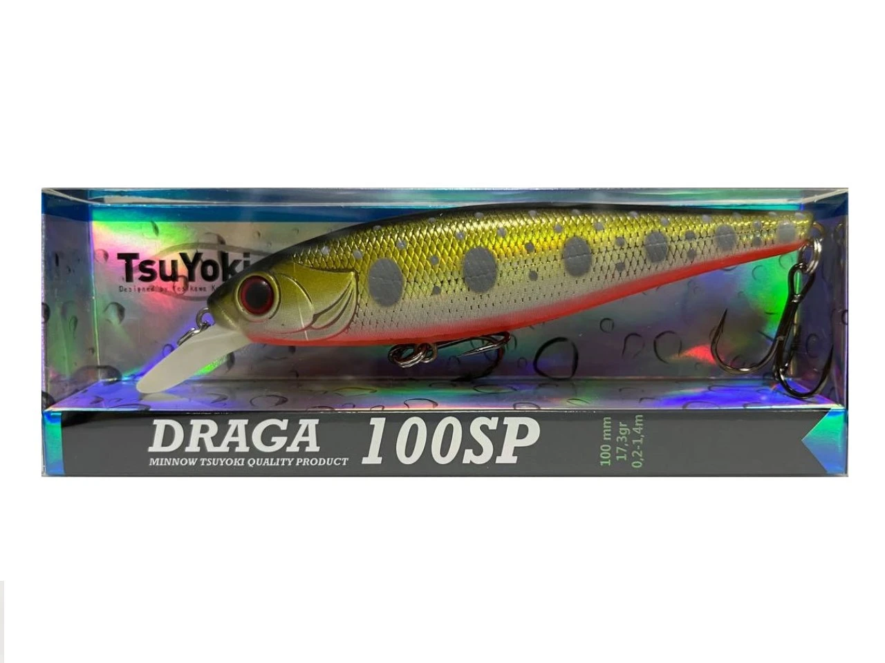 Воблер TsuYoki Draga 100SP 275 17,3 гр — крупный план
	                                    1