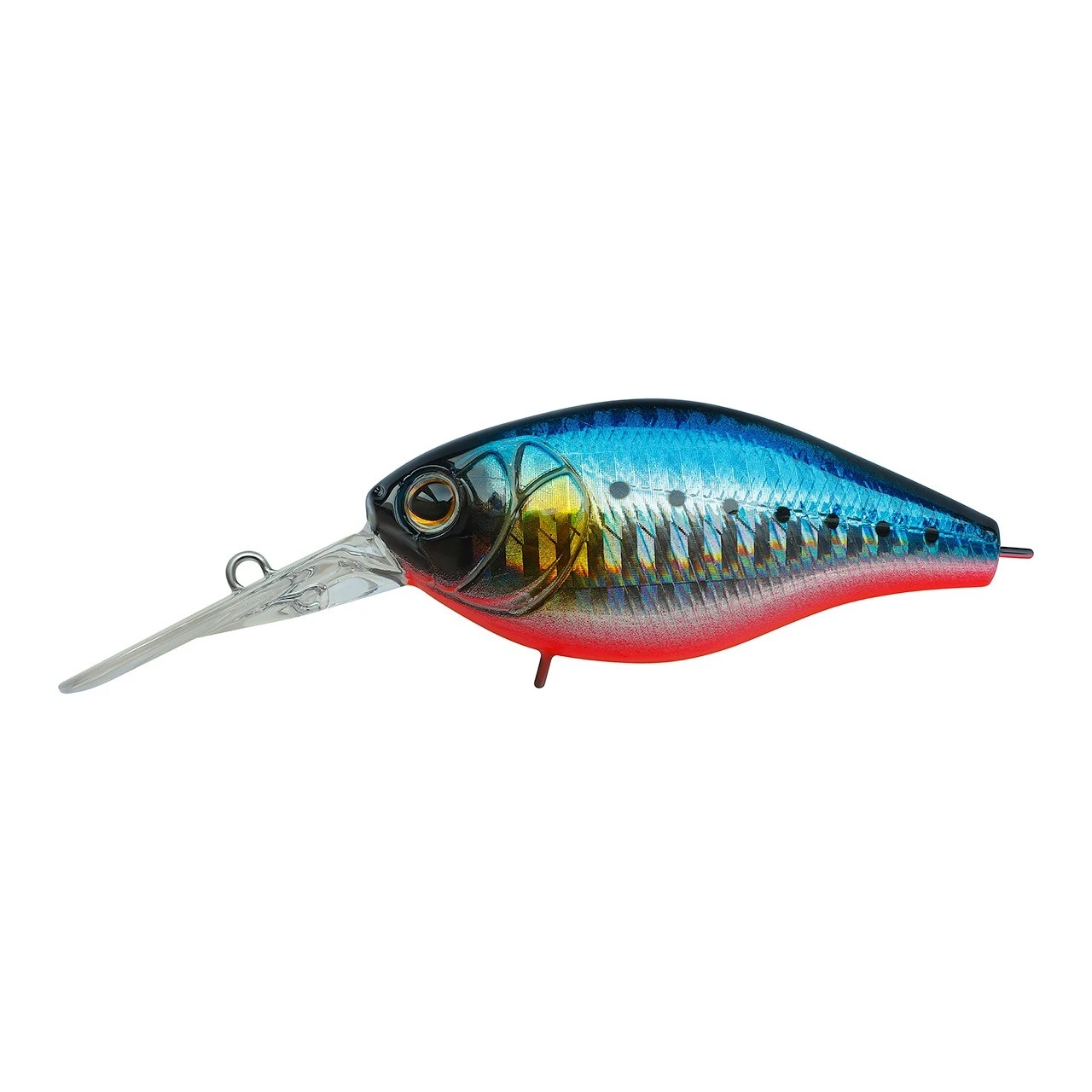Воблер Strike Pro Cranky-X Deep 60 A234-SBO-LU Blue Back Silver OB Fluo 17,2 гр   EG-168XL#A234-SBO-LU — характеристики,  особенности конструкции