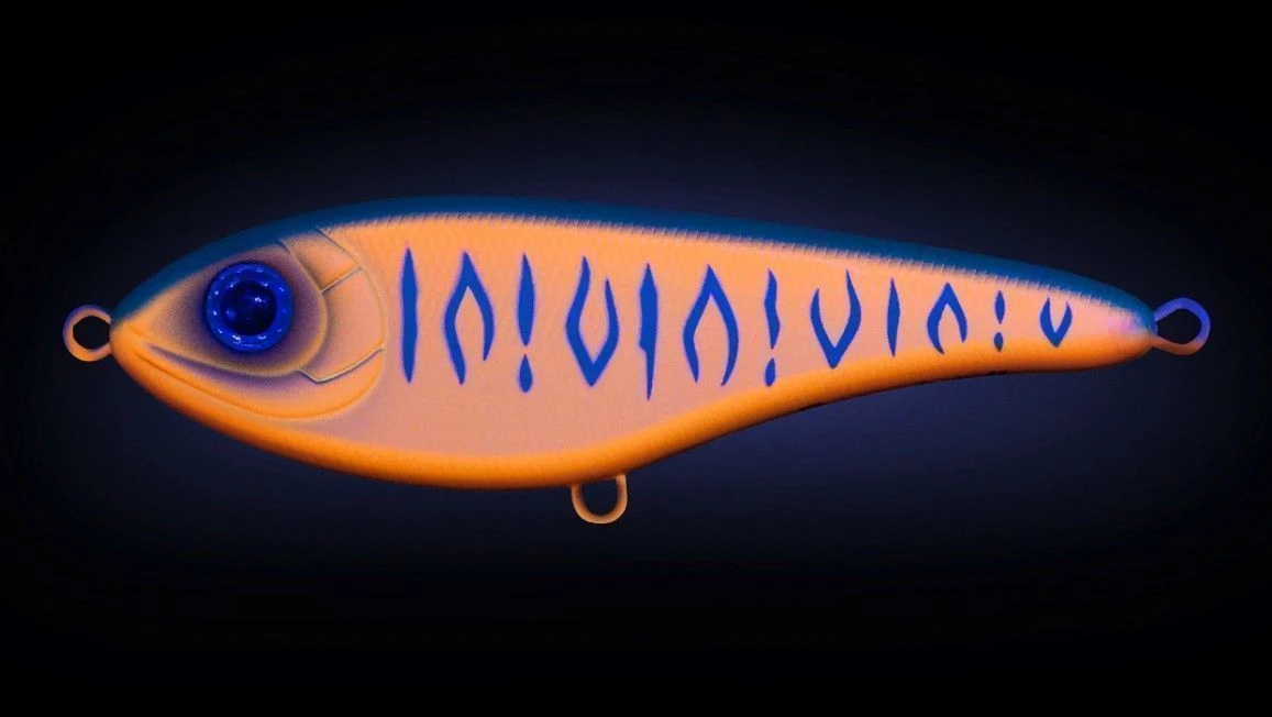 Воблер Strike Pro Baby Buster GC06S Orange Mat Tiger 25 гр 100  EG-050#GC06S — крупный план
	                                    1