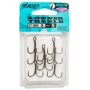 Крючок Тройной Owner ST-36BC №16 8 шт BC   ow-ST-36BC(5636)BC-16 — крупный план
	                                    1