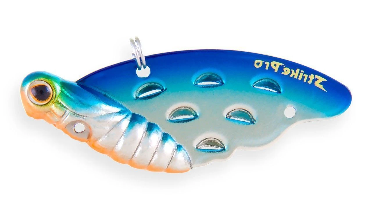 Цикада Strike Pro Farfalla 18 4,3 гр Blue silver OB   JG-007A#626E — характеристики,  особенности конструкции