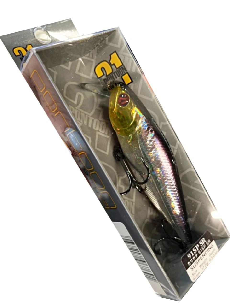 Воблер Pontoon 21 Kalikana 91SP-SR A12 17,2 гр   P21-KAL-91SP-SR-A12 — крупный план
	                                    1