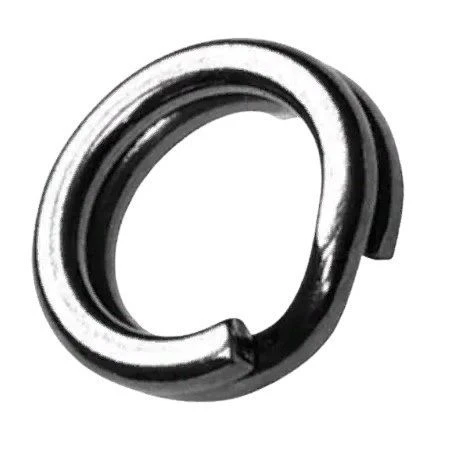 Кольцо Заводное Kosadaka 1211BN  №5 17,5 кг 5 мм 8 шт Серебристый Профилированное  1211BN-05 — крупный план
	                                    1