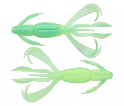 Силиконовая приманка Keitech Crazy Flapper 3.6 91 мм 7 шт EA#11 Lime Chartreuse Glow — характеристики,
	                                    особенности конструкции