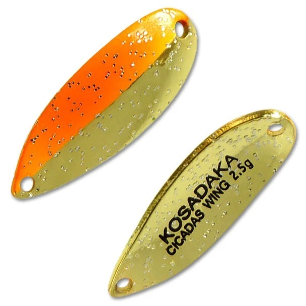 Колеблющаяся Блесна Kosadaka Trout Police Cicadas Wing 2,5 гр 29 мм I35   TL-CW-I35 — характеристики,  особенности конструкции