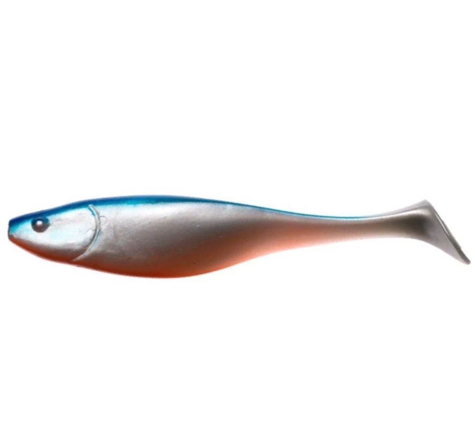 Силиконовая приманка Narval Commander Shad 16 160 мм 3 шт 001-Blue Back Shiner   NVCM16001 — характеристики,  особенности конструкции