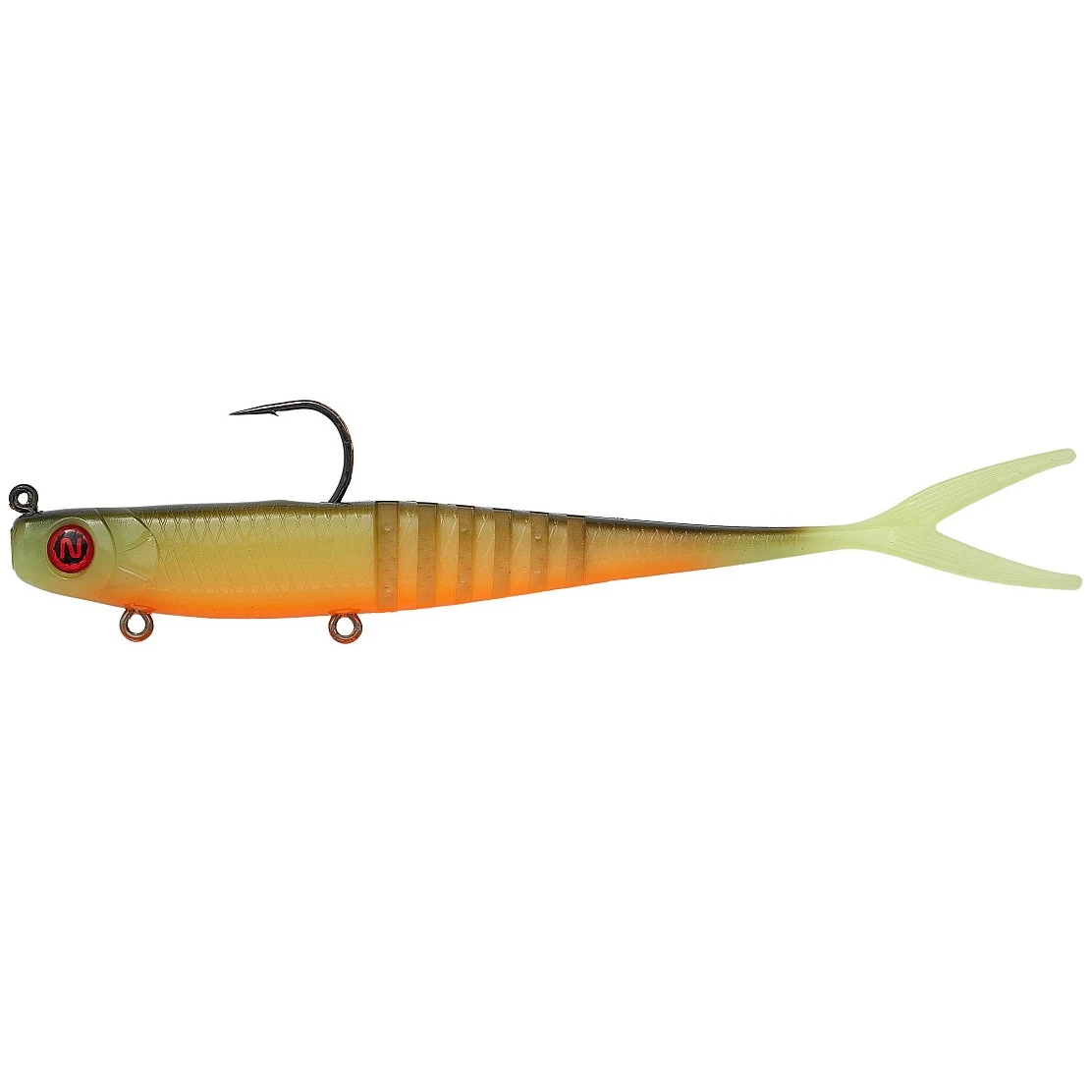 Силиконовая приманка Narval Live Slug 20 200 мм 1 шт 049-Olive All 40 гр  NVLLS20C049 — характеристики,  особенности конструкции