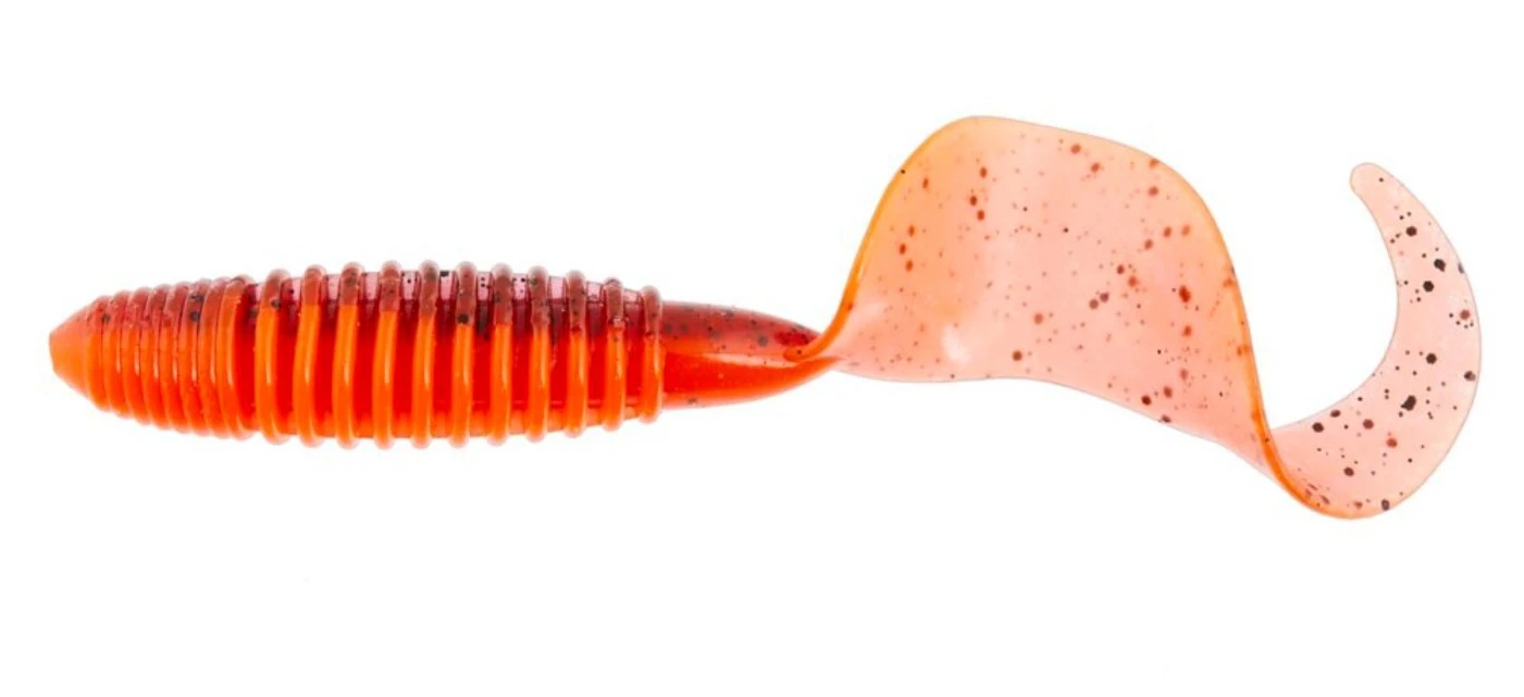 Силиконовая приманка Lucky John Crusher Grub 3.9in 99 мм 5 шт T48 Pro Series  140157-T48 — характеристики,  особенности конструкции