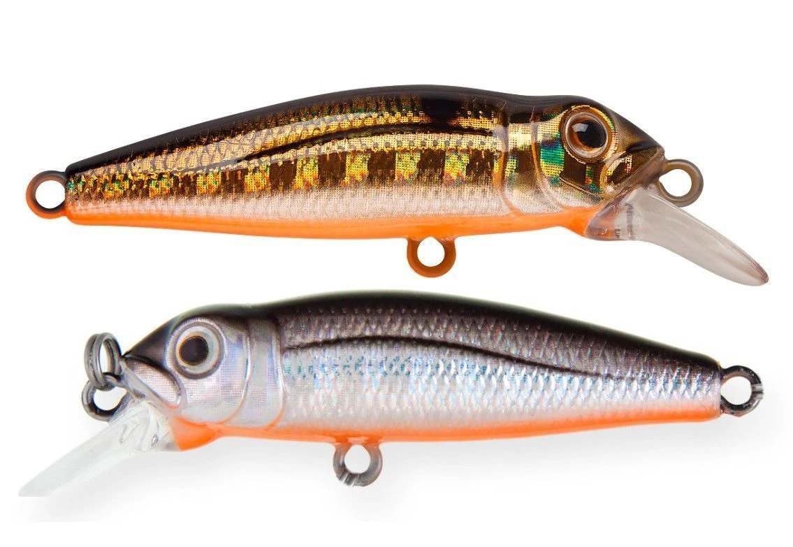 Воблер Strike Pro Midge 40 A70-613-SBO Double Silver/Smoked 2 гр   EG-074SP#A70-613-SBO — характеристики,
	                                    особенности конструкции