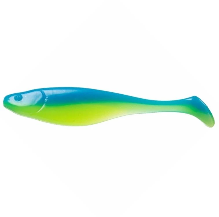 Силиконовая приманка Narval Commander Shad 12 120 мм 4 шт 016-Blue Mint   NVCM12016 — характеристики,  особенности конструкции