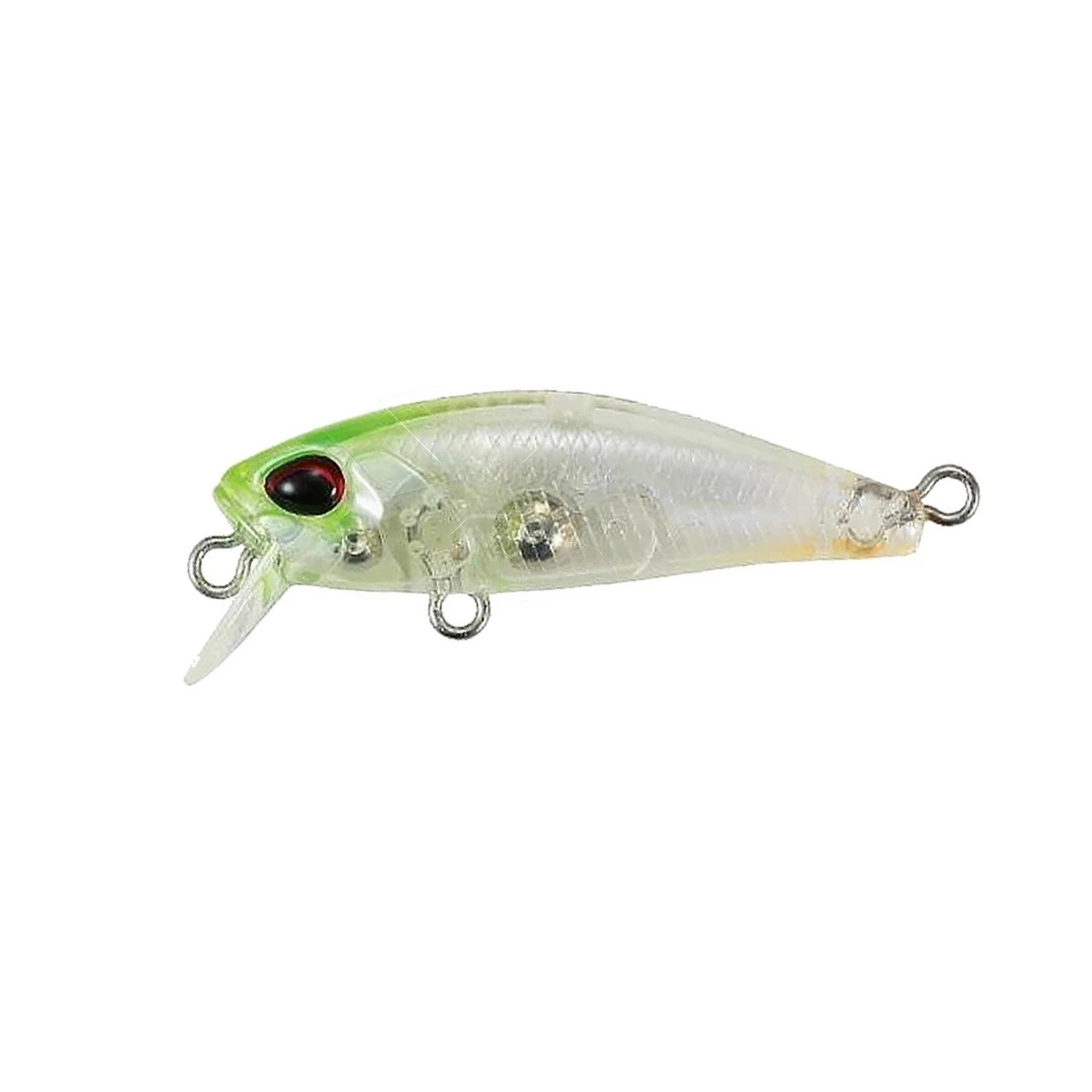 Воблер DUO Tetra Works Toto Fat 35S DEA0553 UV Lime Head OT 2,1 гр   DUO-45415 — характеристики,  особенности конструкции