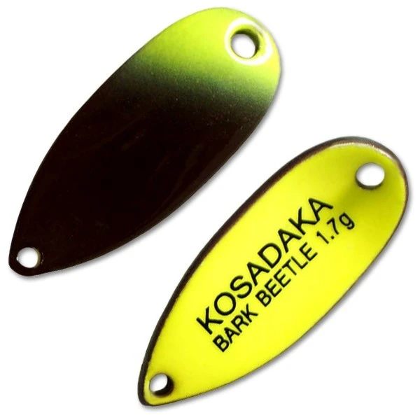 Колеблющаяся Блесна Kosadaka Trout Police Bark Beetle 1,7 гр 23 мм D74   TL-BBT-D74 — характеристики,  особенности конструкции