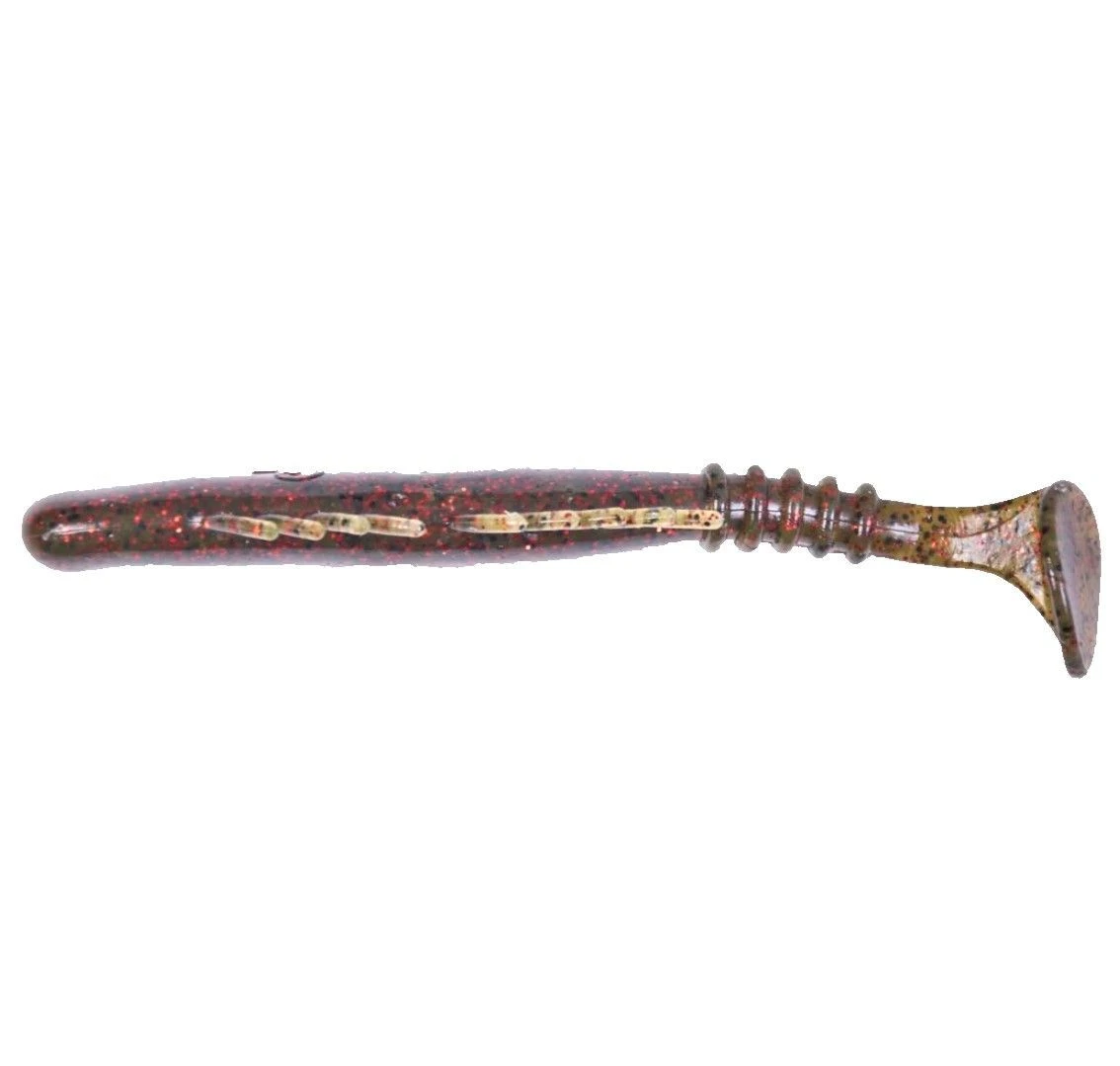 Силиконовая приманка Lucky John Bugsy Shad 2.8in 72 мм 7 шт PA03 Pro Series  140107-PA03 — характеристики,  особенности конструкции