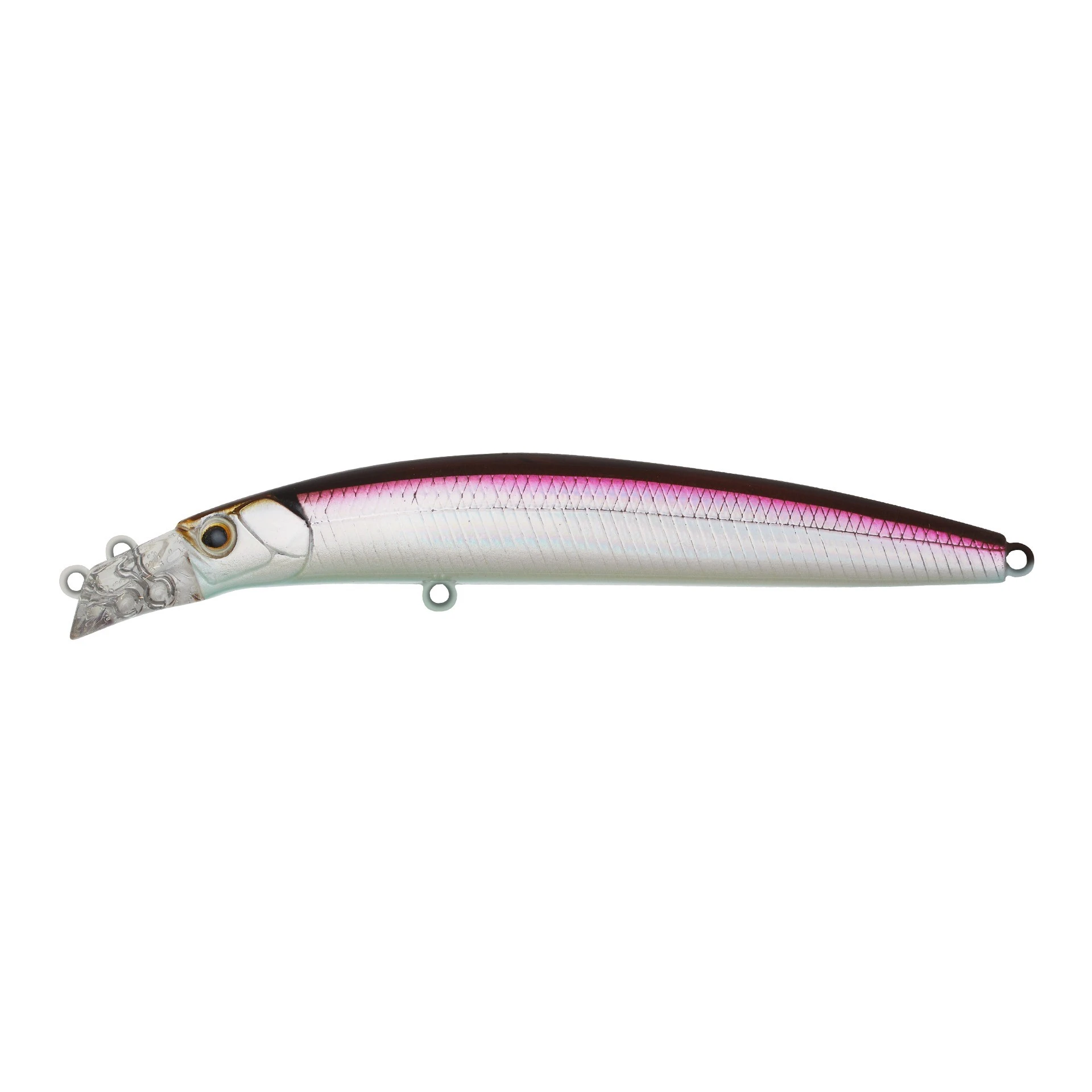 Воблер Strike Pro Top Water Minnow 90 A53-EP Silver Smelt UV 10,2 гр   JL-179F#A53-EP — характеристики,  особенности конструкции