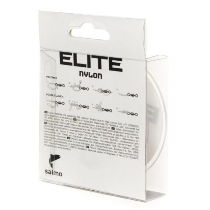 Леска монофильная Salmo Elite Fluoro Coated Nylon 100 м 0,15 мм    4118-015 — крупный план
	                                    2