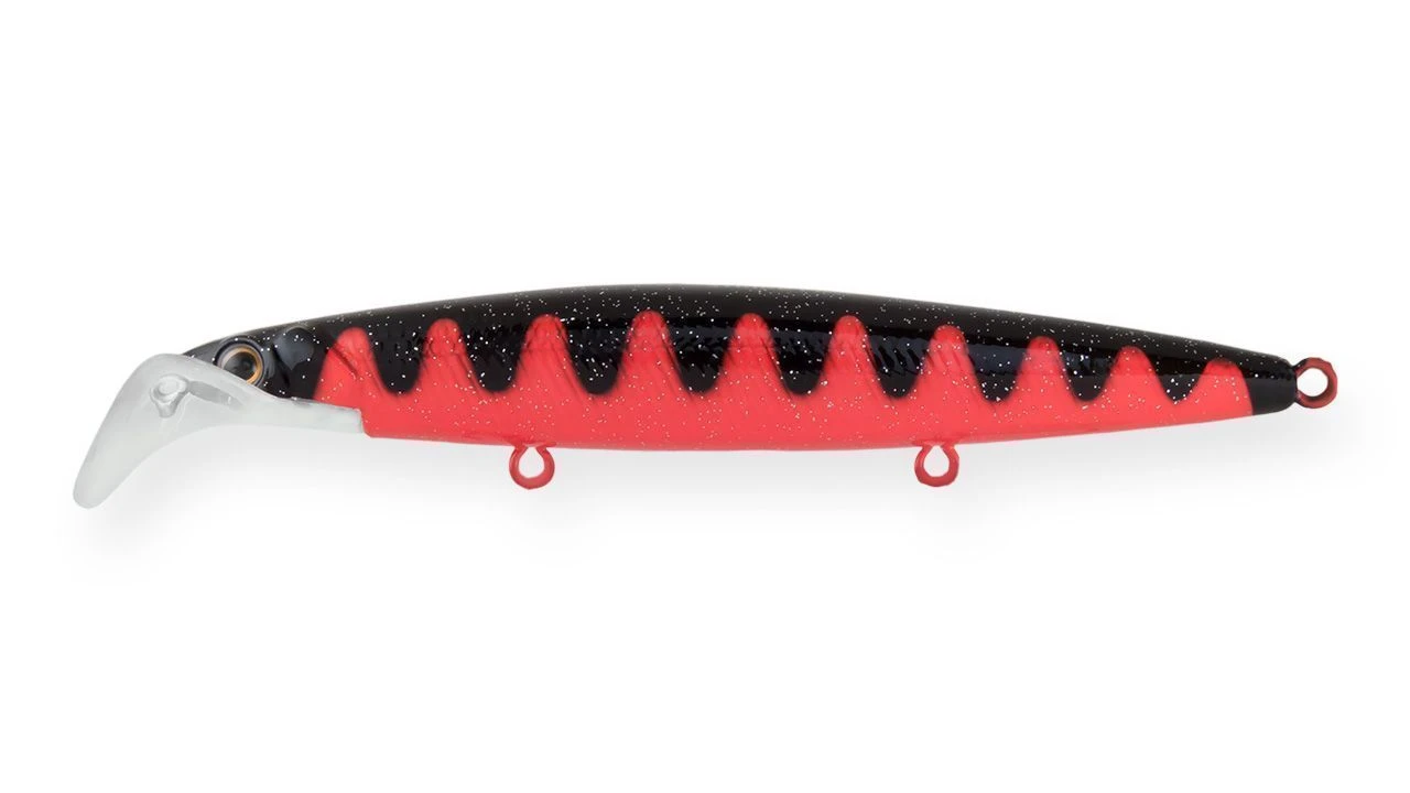 Воблер Strike Pro Scooter Minnow 110F A88 Red Devil Sparkles 11,8 гр   EG-186F#A88 — характеристики,
	                                    особенности конструкции
